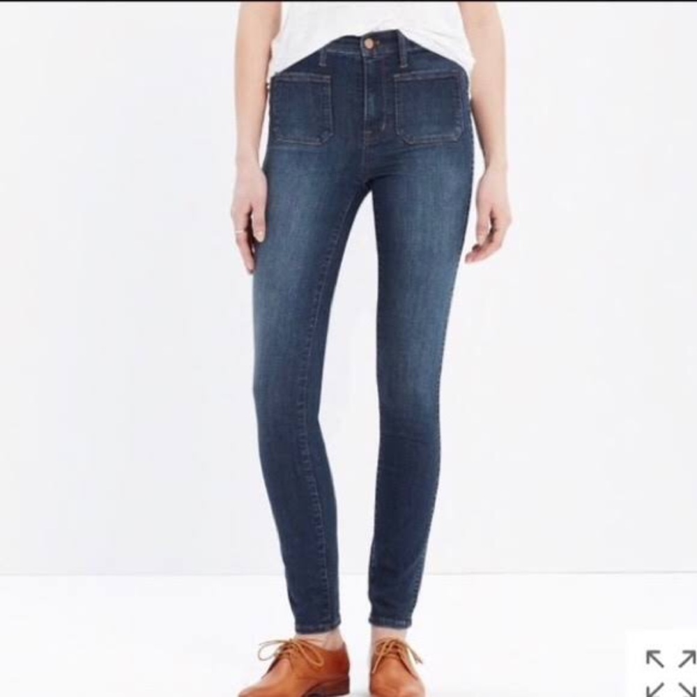 Madewell High Rise Sailor Jean